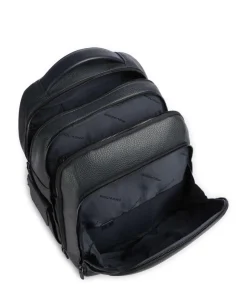 S86 Rucksack 13″ genarbtes Rindsleder dunkelblau