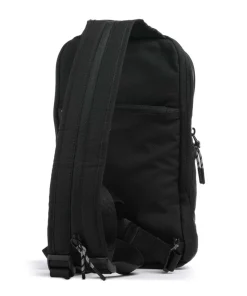 S125 Slingbag recyceltes Polyester schwarz