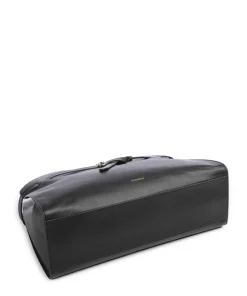 Sabine Handtasche fein genarbtes Rindsleder schwarz