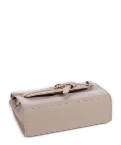 Sabine Umhängetasche fein genarbtes Rindsleder sand