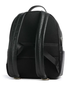 Sable Medium Rucksack genarbtes Rindsleder schwarz