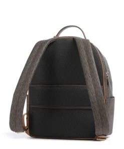 Sable Medium Rucksack Lederimitat dunkelbraun