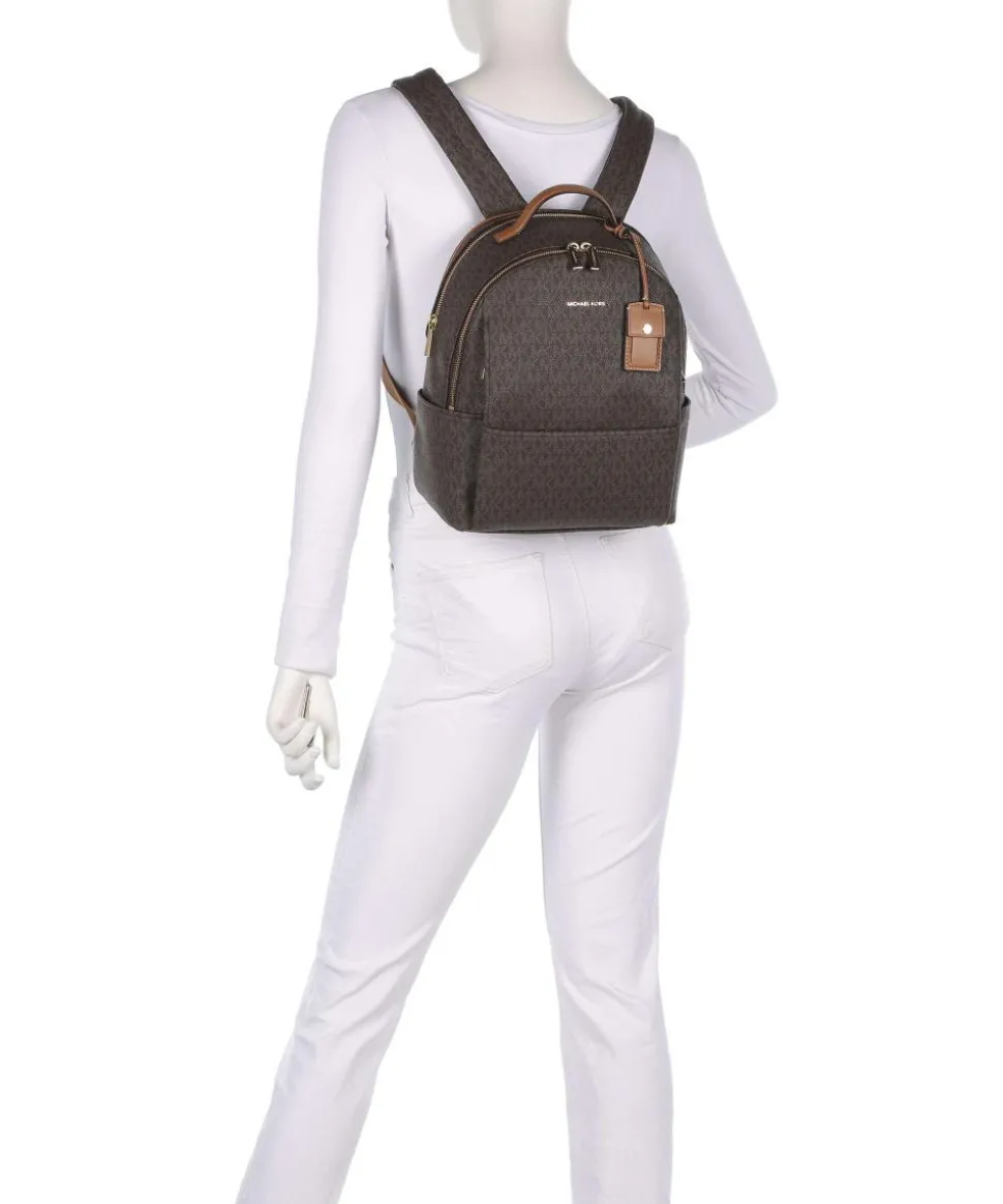 Sable Medium Rucksack Lederimitat dunkelbraun