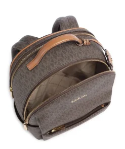 Sable Medium Rucksack Lederimitat dunkelbraun