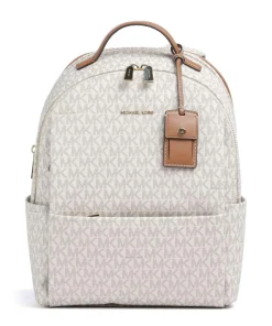 Sable Medium Rucksack Lederimitat creme