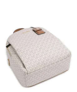 Sable Medium Rucksack Lederimitat creme