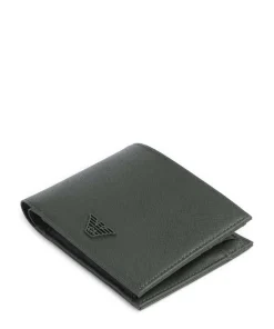 Saffiano Animation Geldbörse Lederimitat khaki