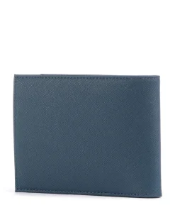 Saffiano Animation Geldbörse Lederimitat dunkelblau