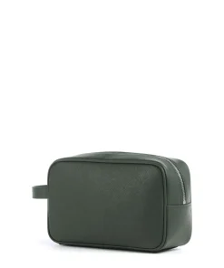 Saffiano Animation Kulturbeutel khaki 23 cm