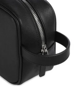 Saffiano Animation Kulturbeutel schwarz 23 cm