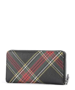 Saffiano Printed Classic Geldbörse Lederimitat mehrfarbig