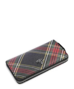 Saffiano Printed Classic Geldbörse Lederimitat mehrfarbig