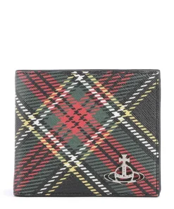 Saffiano Printed Geldbörse Lederimitat mehrfarbig