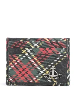 Saffiano Printed Kreditkartenetui Lederimitat mehrfarbig