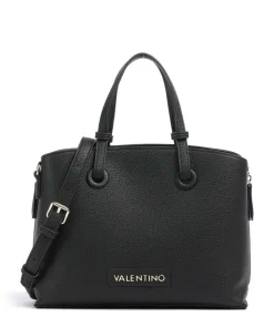 Sallie Re Handtasche Lederimitat schwarz
