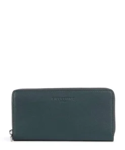 Sally Sheep Natural L Geldbörse Schafsleder dunkelgrün