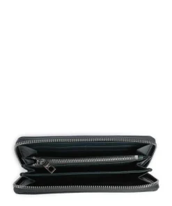 Sally Sheep Natural L Geldbörse Schafsleder dunkelgrün