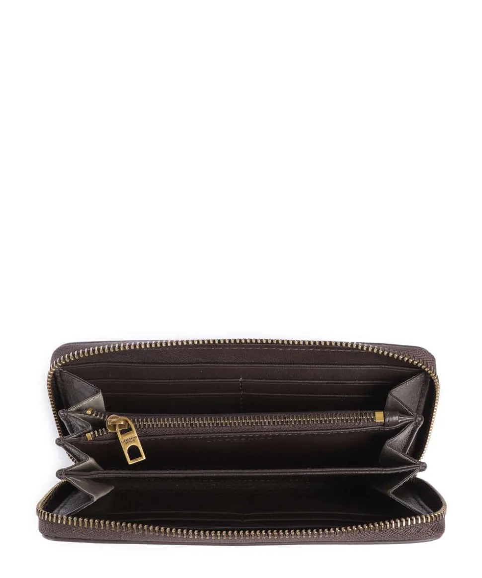 Sally Sheep Natural L Geldbörse Schafsleder dunkelbraun