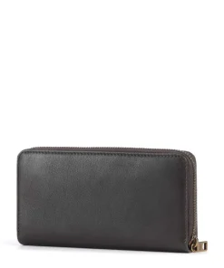 Sally Sheep Natural L Geldbörse Schafsleder dunkelbraun