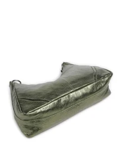 Salvatorgasse 3 Schultertasche genarbtes Rindsleder dunkelgrün