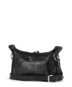 Salvatorgasse 4 Schultertasche genarbtes Rindsleder schwarz