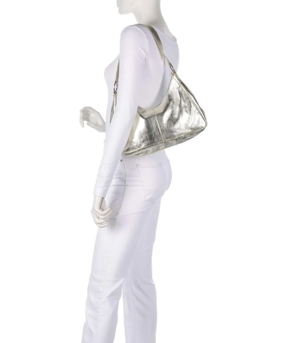 Salvatorgasse 3 Schultertasche genarbtes Rindsleder gold