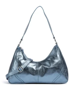 Salvatorgasse 3 Schultertasche genarbtes Rindsleder navy