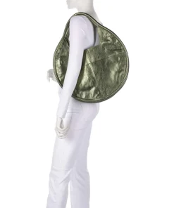 Salvatorgasse 5 Shopper genarbtes Rindsleder dunkelgrün