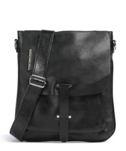 Salvatorgasse 2 Umhängetasche genarbtes Rindsleder schwarz