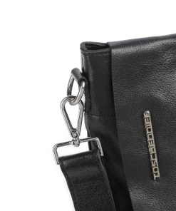 Salvatorgasse 2 Umhängetasche genarbtes Rindsleder schwarz