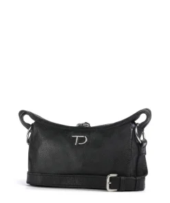 Salvatorianerplatz 4 Schultertasche genarbtes Rindsleder schwarz