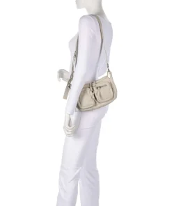 Salvatorianerplatz 4 Schultertasche genarbtes Rindsleder beige