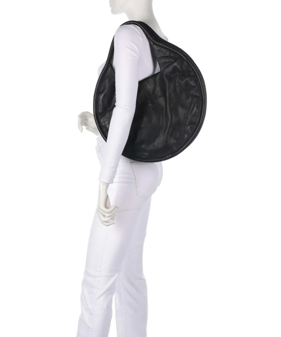 Salvatorianerplatz 5 Shopper genarbtes Rindsleder schwarz