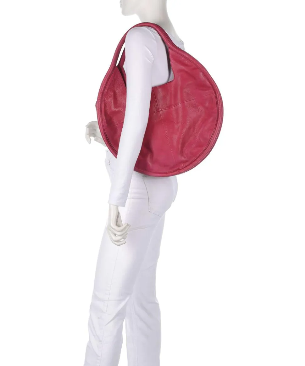 Salvatorianerplatz 5 Shopper genarbtes Rindsleder pink