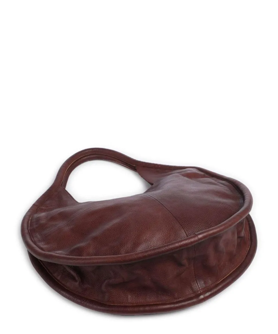 Salvatorianerplatz 5 Shopper genarbtes Rindsleder dunkelbraun