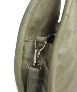 Salvatorianerplatz 5 Shopper genarbtes Rindsleder grün