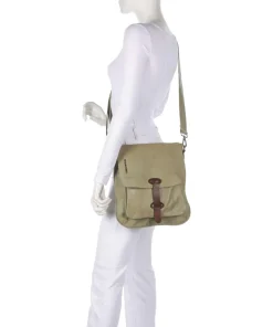 Salvatorianerplatz 2 Umhängetasche genarbtes Rindsleder grün