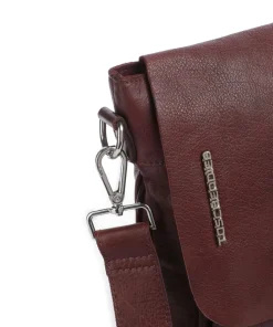 Salvatorianerplatz 2 Umhängetasche genarbtes Rindsleder dunkelbraun