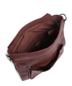 Salvatorianerplatz 2 Umhängetasche genarbtes Rindsleder dunkelbraun