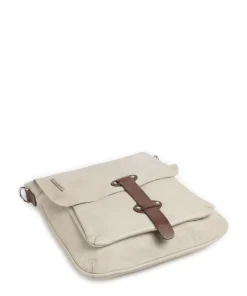 Salvatorianerplatz 2 Umhängetasche genarbtes Rindsleder beige