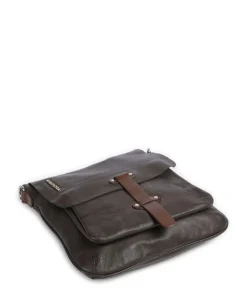 Salvatorianerplatz 2 Umhängetasche genarbtes Rindsleder dunkelgrün