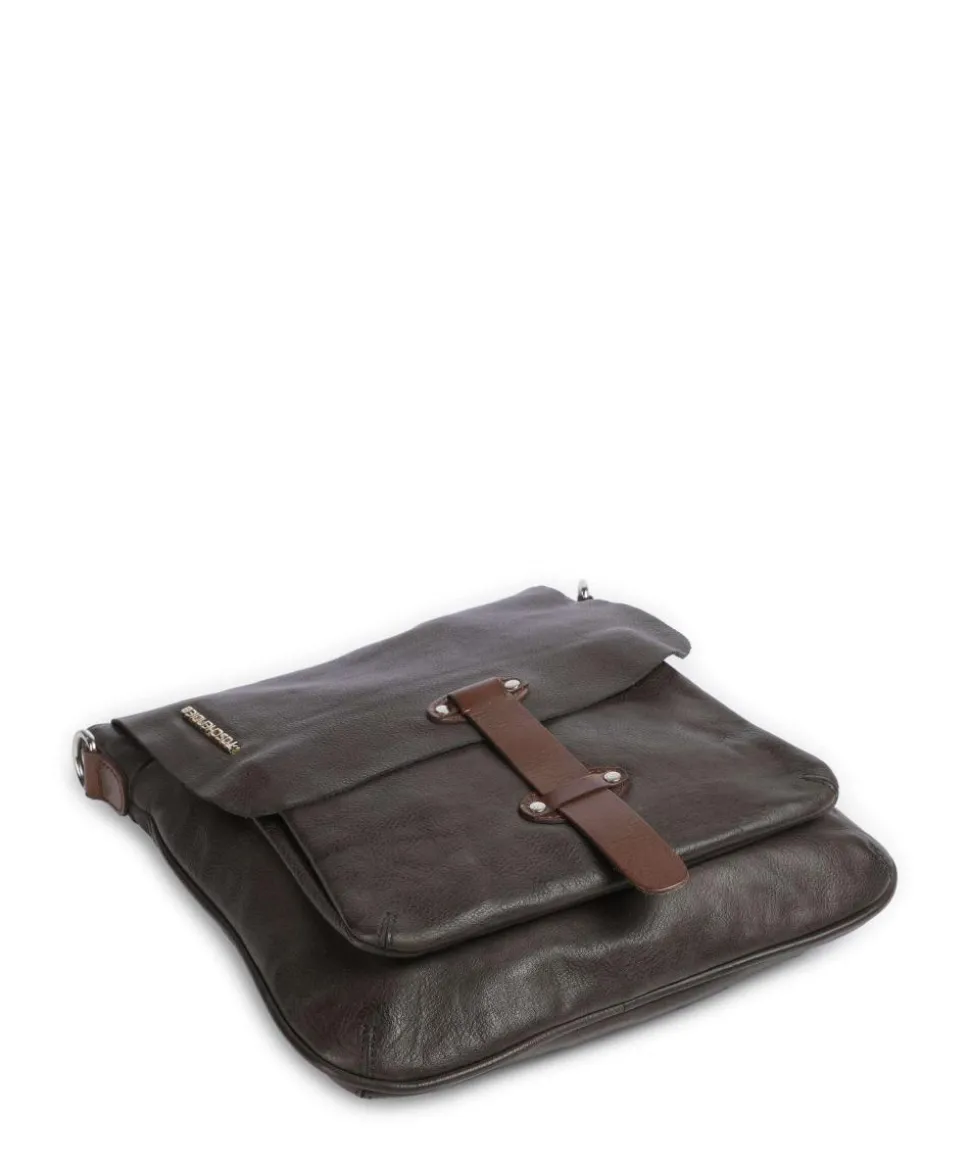 Salvatorianerplatz 2 Umhängetasche genarbtes Rindsleder dunkelgrün