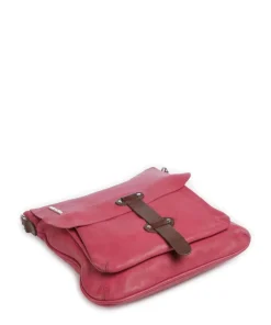 Salvatorianerplatz 2 Umhängetasche genarbtes Rindsleder pink