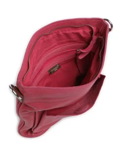 Salvatorianerplatz 2 Umhängetasche genarbtes Rindsleder pink