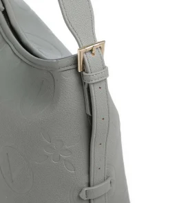 Samba Re Beuteltasche Lederimitat grau