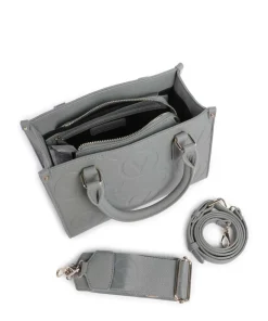 Samba Re Handtasche Lederimitat grau