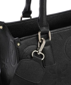 Samba Re Handtasche Lederimitat schwarz