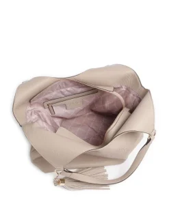 Samiana L Beuteltasche Lederimitat beige