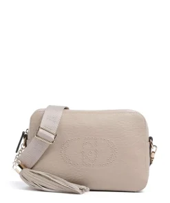 Samiana M Umhängetasche Lederimitat beige