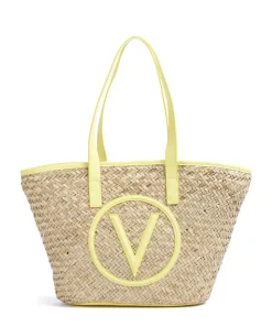 Samuela Shopper Bast beige/gelb